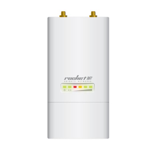 Ubiquiti Rocket M2 2.4 GHz WiFi Access Point with 2 x RP-SMA Antenna connector