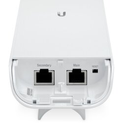 Unterseite der NSM5 mit Ethernet PoE Port