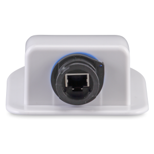 Front view of the cable entry