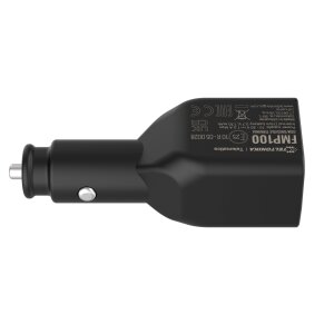 Seitliche Ansicht des kompakten Gehäuses