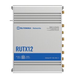 TELTONIKA RUTX12 LTE Router mit zwei integrierten LTE...