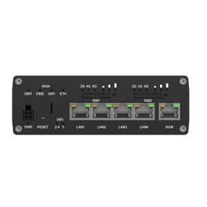 Ethernet Anschlüsse des RUTM56