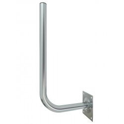 Wall bracket / antenna bracket with angle, galvanized,...