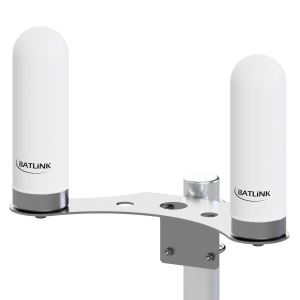 Front view of the 5G antenna with solid plastic housing