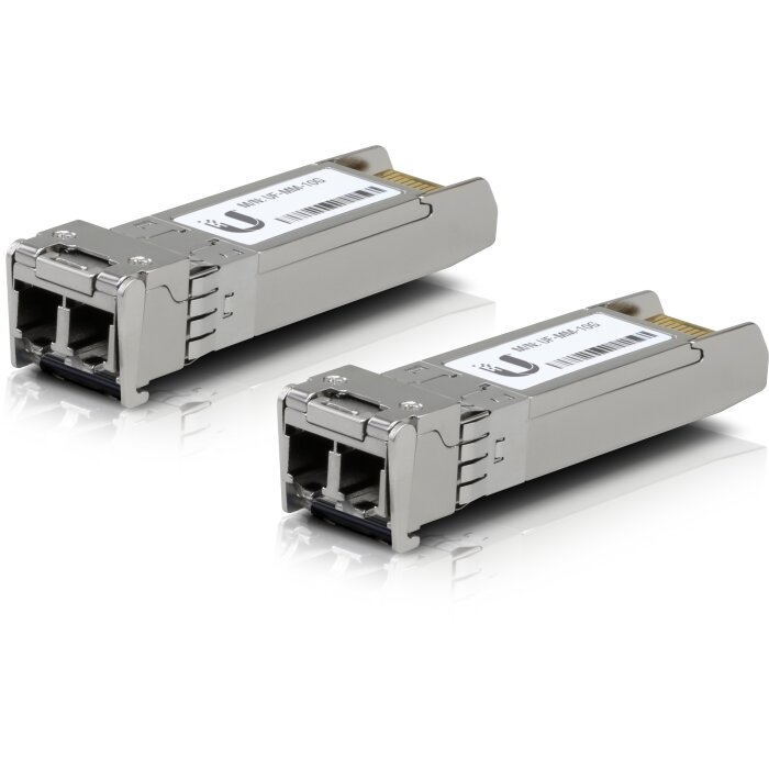 Ubiquiti UACC-OM-MM-10G-D-2 Multi-Mode SFP+ Optical Module in 2-pack from Ubiquiti Networks