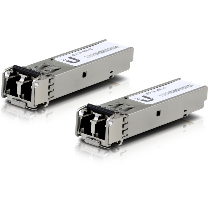 Ubiquiti UACC-OM-MM-1G-D-2 Multi-Mode SFP Transceiver Module in a 2-pack