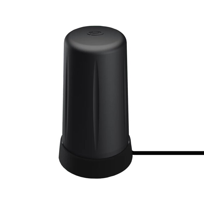 Panorama LPBEM-6-60-2SP LTE/5G Magnetfußantenne auf einem Fahrzeugdach für mobile Konnektivität