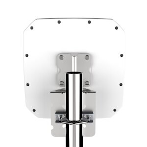 Rear view of the XPOL antenna with mounting system