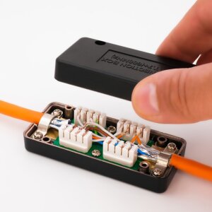 Verbindungsmodul | CAT.7, LSA Leisten, Kunststoffgehäuse, bis 800 MHz