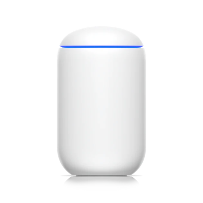White   Dream Machine (UDM-EU) as an all-in-one  with integrated .