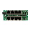 Anwendungsbeispiel: Extralink PoE Injector verbunden mit einem non-PoE Switch und einem VoIP-Telefon