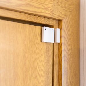 Detailansicht Shelly BLU Door/Window an einer Tür