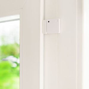 Detailansicht Shelly BLU Door/Window an einem Fenster