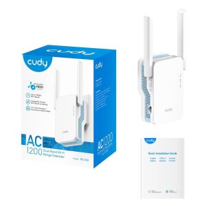 Lieferumfang des Cudy AC1200 RE1200
