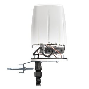 Ansicht des Einbauschachts für den RUT230 / RUT240 in der A240S Antenne