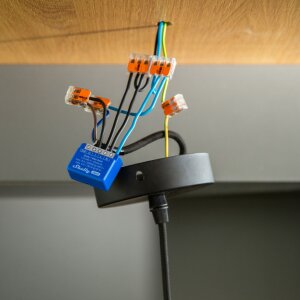 Montageansicht Shelly 1 Mini Gen4