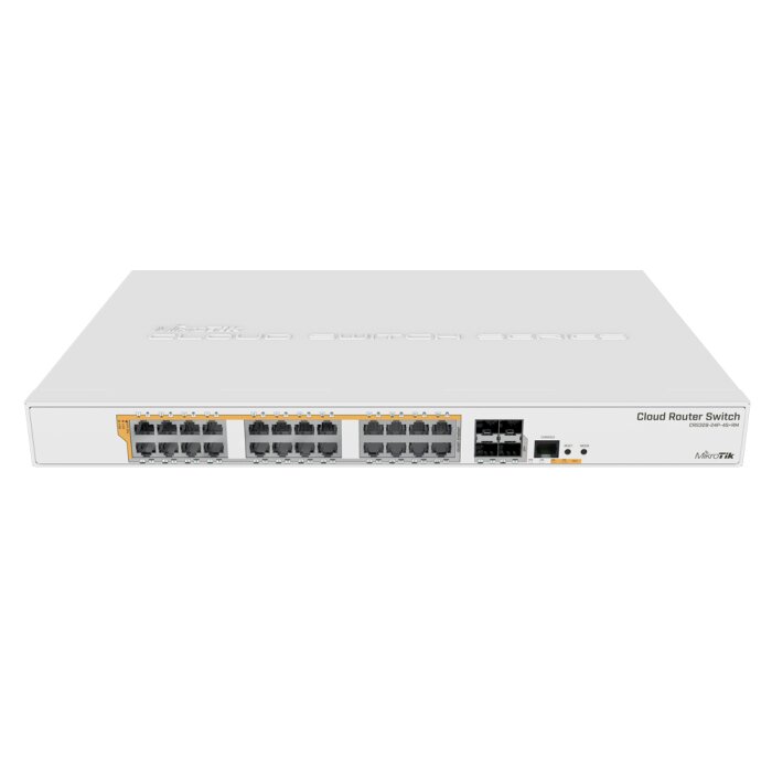 MikroTik CRS328-24P-4S+RM Managed PoE Ethernet Switch with 24 Ports