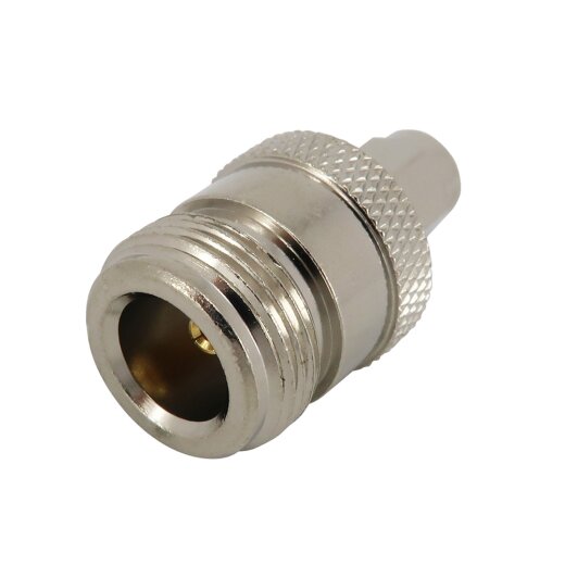 Coaxial adapter with RP-SMA male to N female