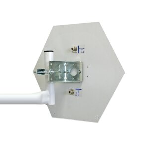 Rückseite der Antenne mit 2 x N Buchse