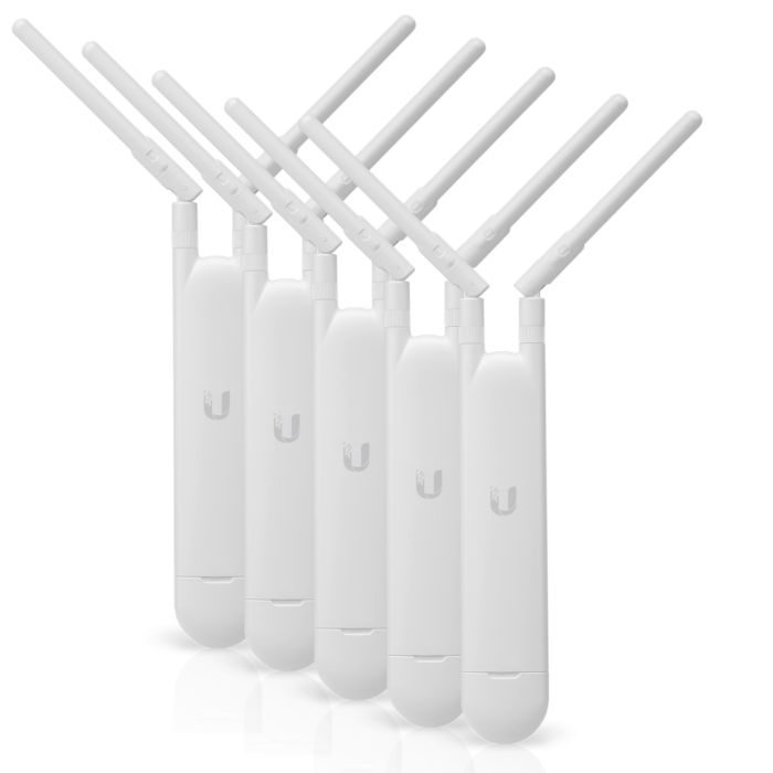 Ubiquiti UniFi AC Mesh 5er-Pack (UAP-AC-M-5) in der Produktverpackung.