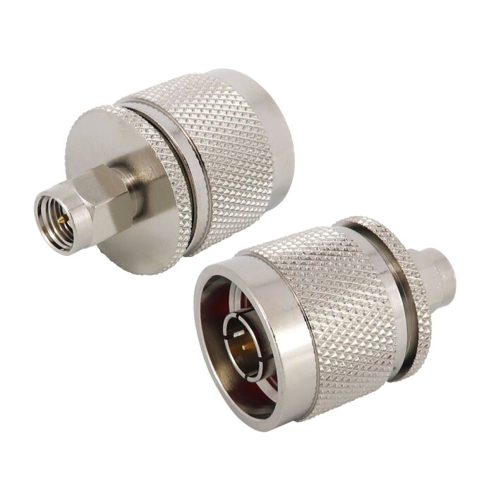 Coaxial adapter SMA male to N male