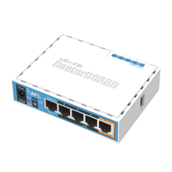 MikroTik hAP ac lite WiFi access point with 5 rj-45 ports...