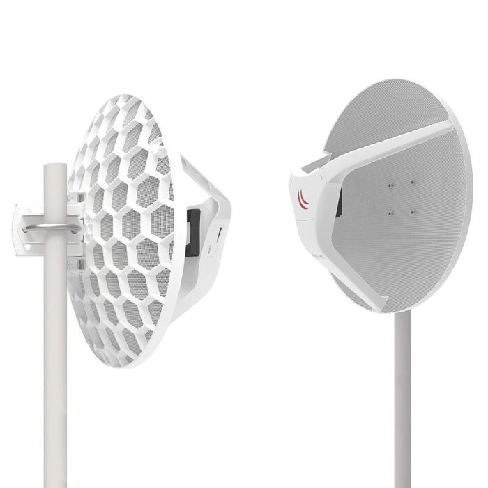 MikroTik RBLHGG-60ad Kit Wireless Wire Dish – pre-configured 60GHz Point-to-Point Bridge System for reliable Network connectivity.