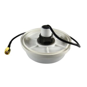 Ansicht der Unterseite mit Kontermutter und Gewinde sowie...