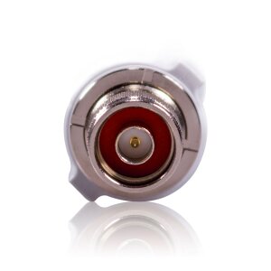 N-Stecker direkt am Gehöuse der Bullet AC