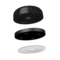 Poynting PUCK-5 v2 - 5in1 5G / LTE / WLAN / GNSS Antenne, 6dbi, 2m Kabel, Weiß