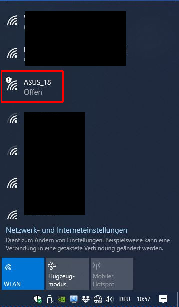 ASUS RT-N12E als Access Point - Schritt 2